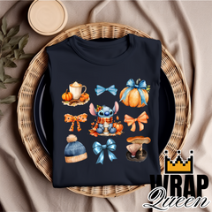 Christmas DTF 👕 Stitch Autumn