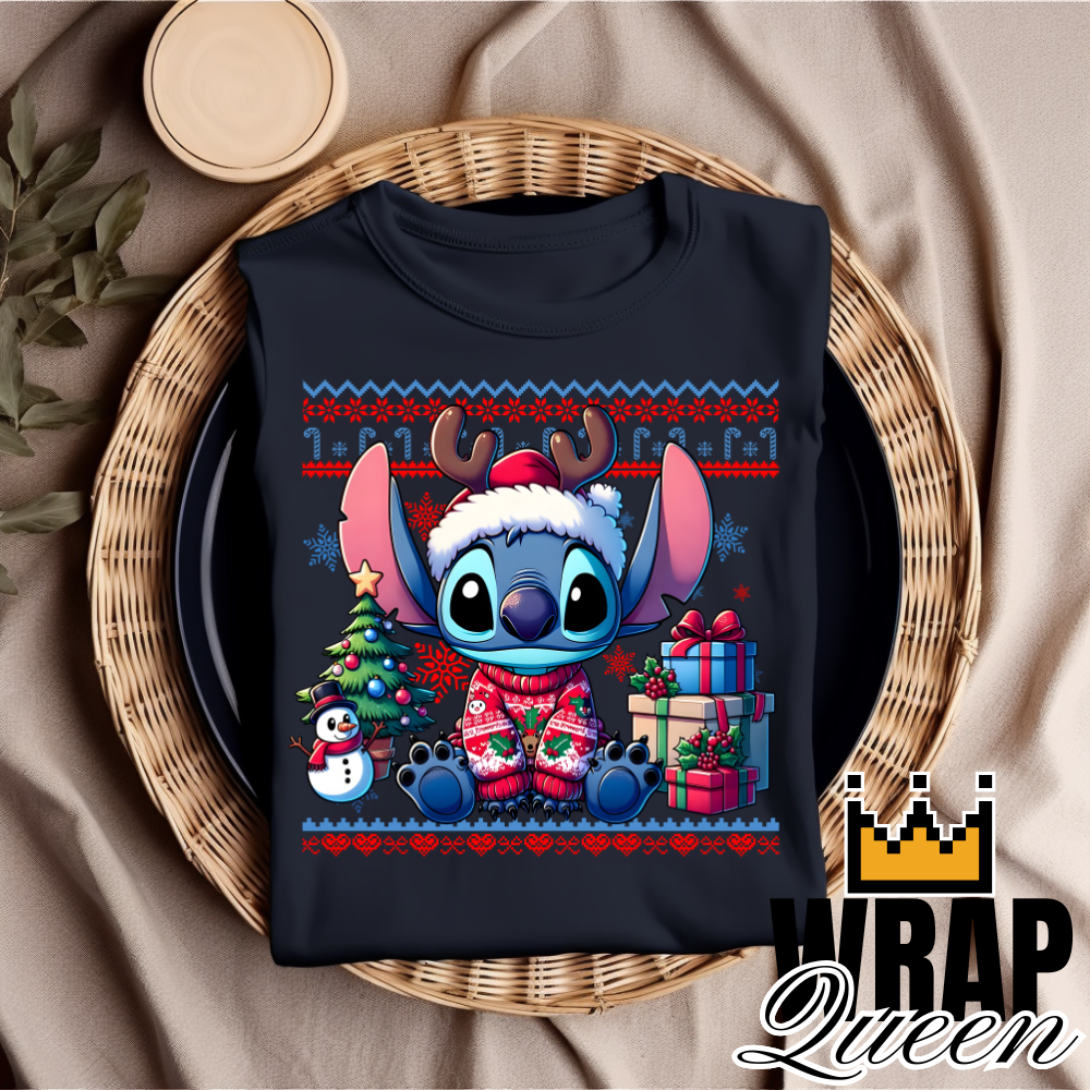 Christmas DTF 👕 Stitch