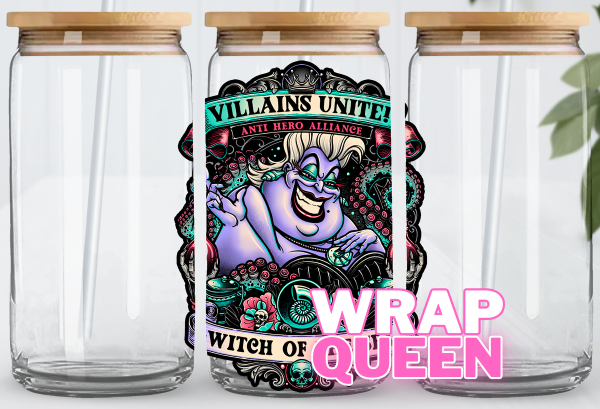 Villains Unite Ursula UVDTF - 4 inch