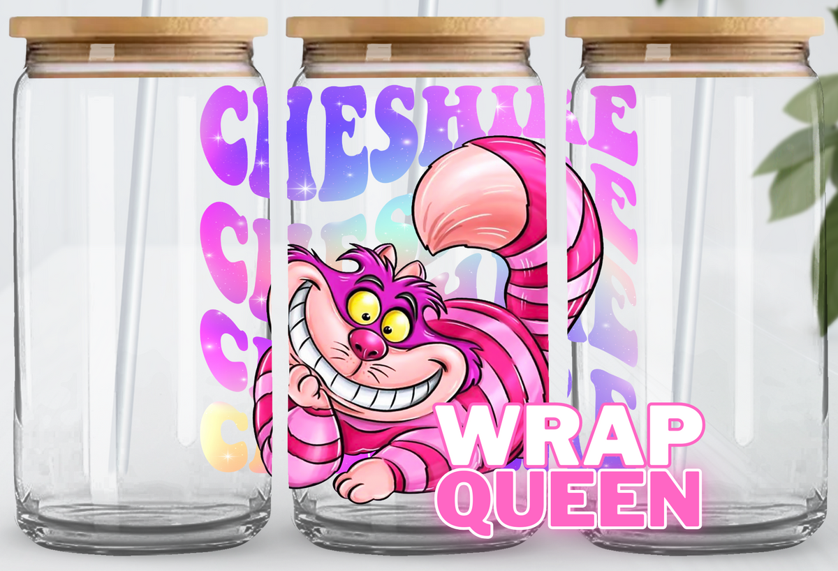 Princess Alice Cheshire Cat UVDTF - 4 inch