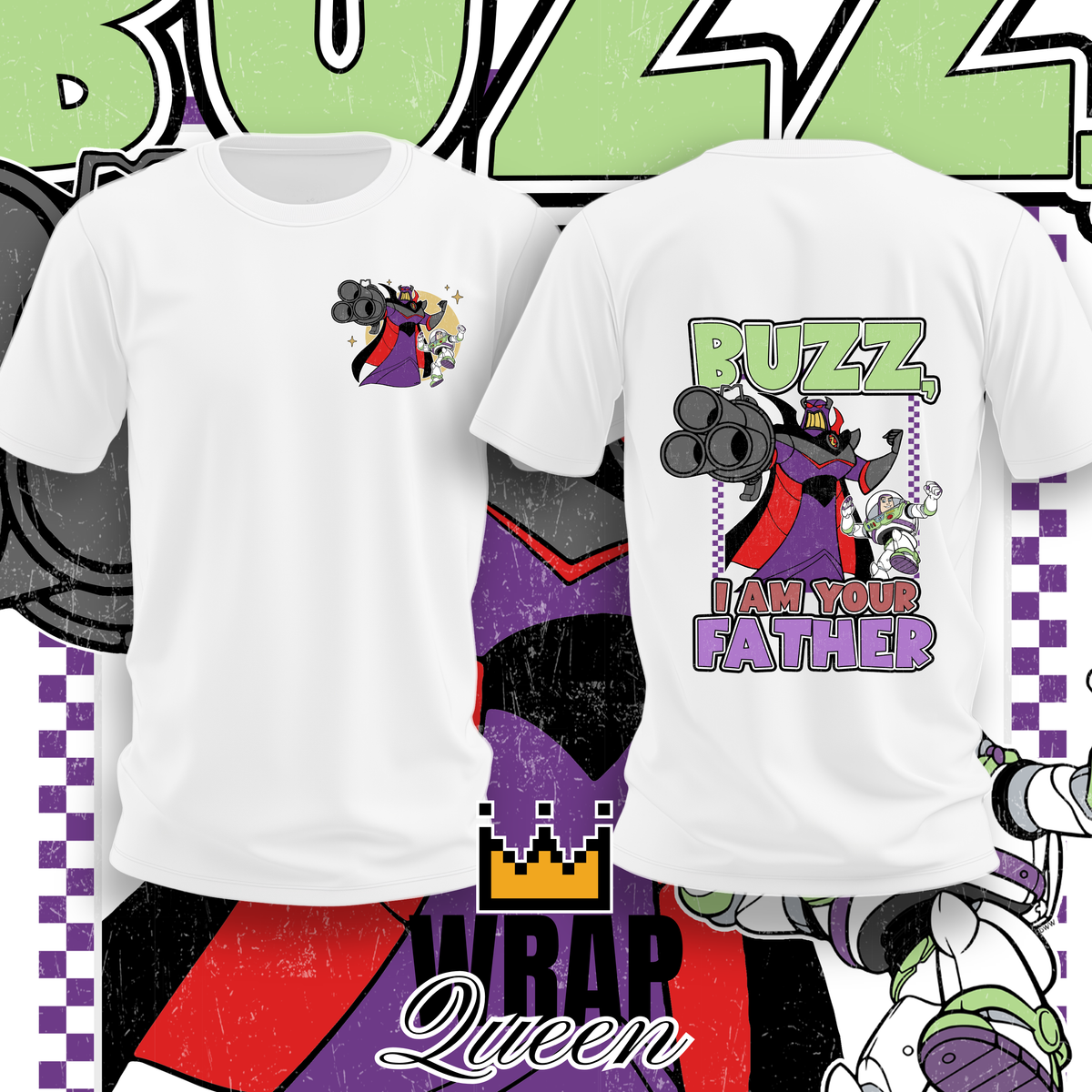 Buzz I am your father 👕 DTF Transfer