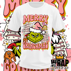 Merry Grinchmas 👕 DTF Transfer