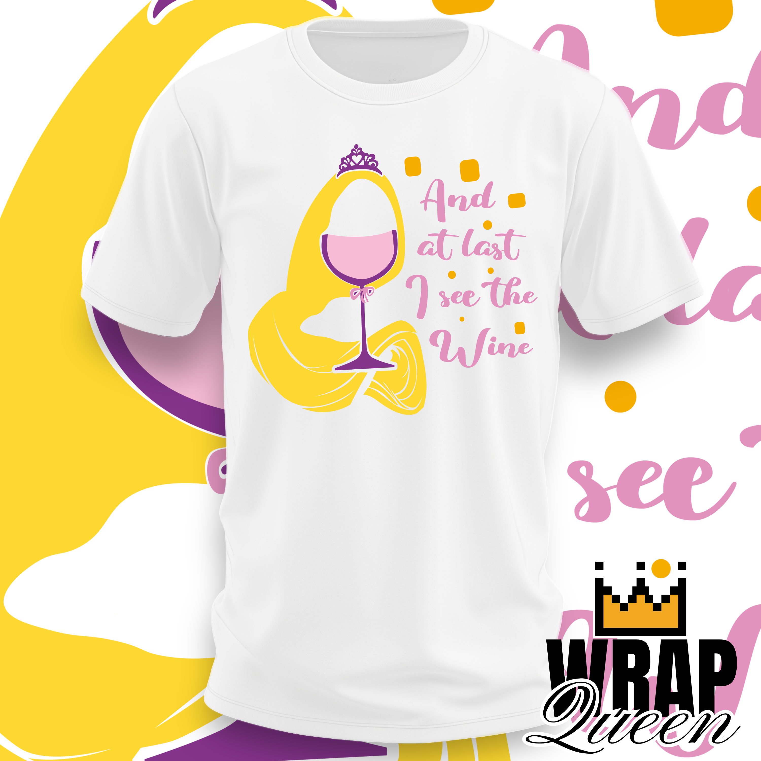 Tipsy Princess Tshirt Design 👕 DTF Transfer