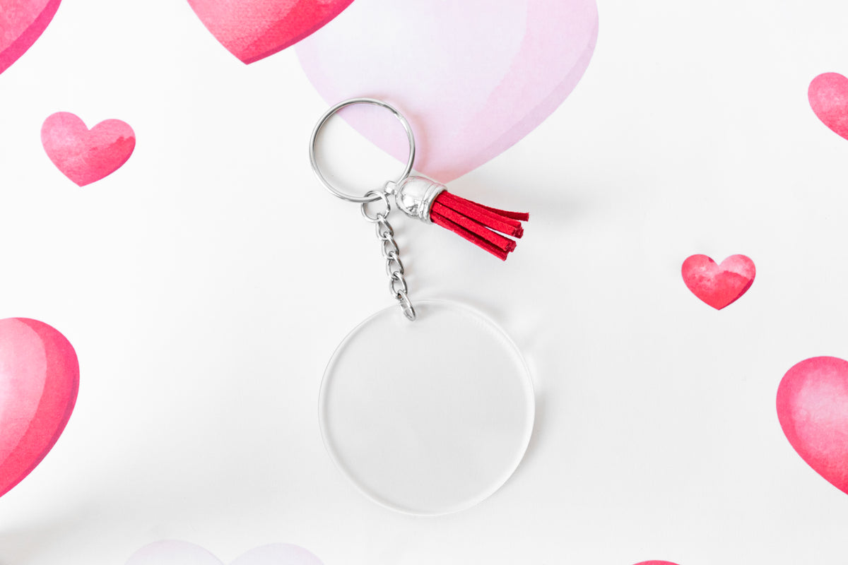 Blank 2'' Acrylic Key Chain