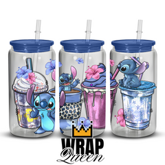 Experiment 626 Cups UV DTF 16oz Glass Cup Wrap