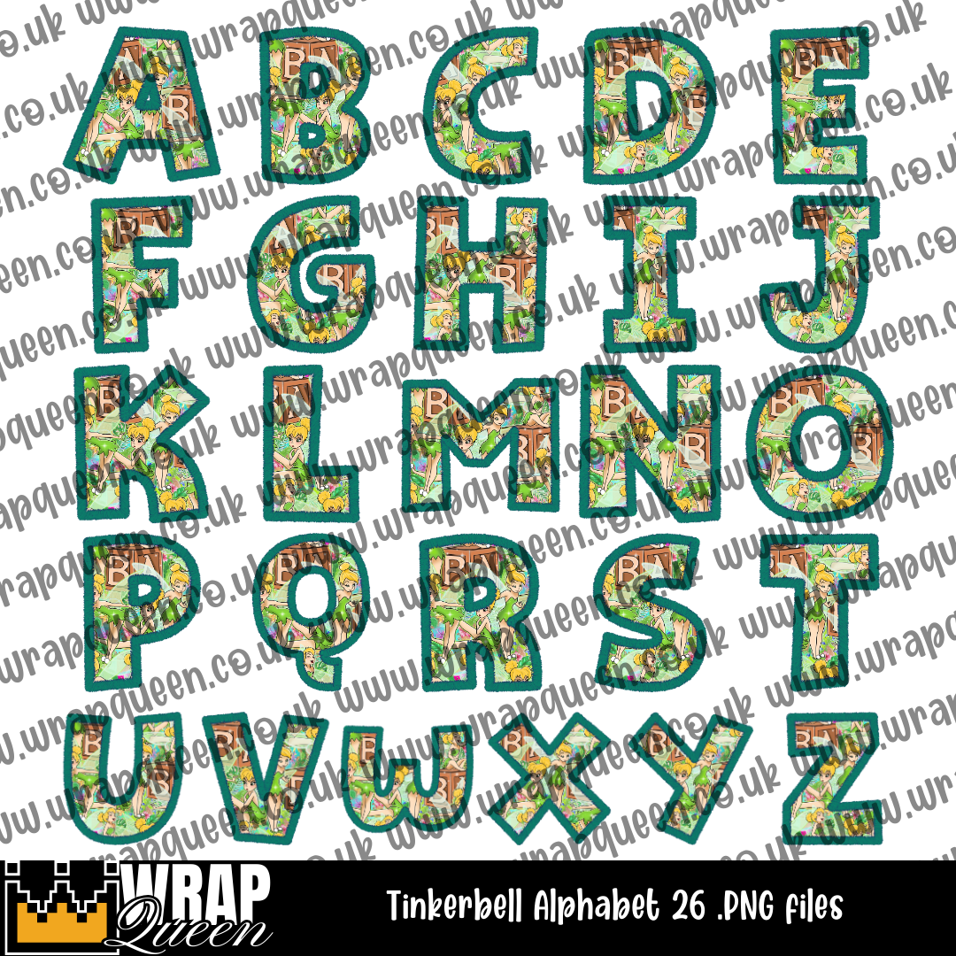 Digital Download - Alphabet Fairy - 26 files