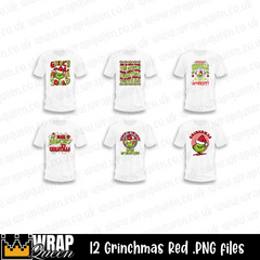 Digital Download - Red Grinchmas - 12 files