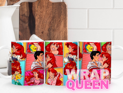 Princess Ariel 🔥🍵Sublimation 11 oz Mug Wraps