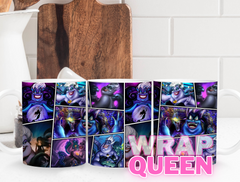 Villain Ursula🔥🍵Sublimation 11 oz Mug Wraps