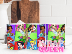 Princesses 3 🔥🍵Sublimation 11 oz Mug Wraps