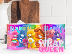 Care Bears🔥🍵Sublimation 11 oz Mug Wraps